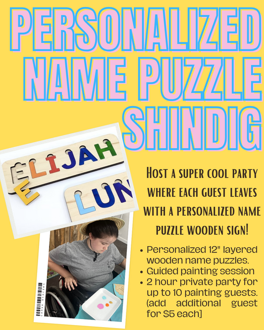 Personalized Name Puzzle Bash